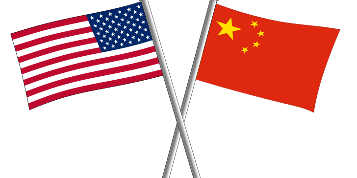中美国旗