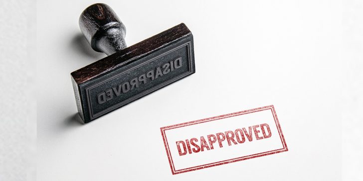 disapproved